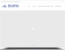 Tablet Screenshot of bvipa.com